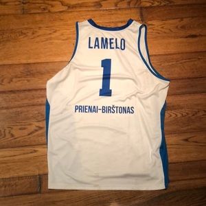 RARE LAMELO BALL LITHUANIAN JERSEY VYTAUTAS XL